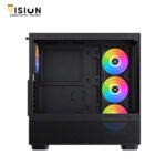 ⁦XIGMATEK Endorphin Air V2 4 Argb FAN Mid Tower Case⁩ - الصورة ⁦3⁩