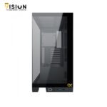 ⁦XIGMATEK Endorphin Ultra 5-FAN Argb Mid Tower Case With Type-C Port⁩ - الصورة ⁦4⁩