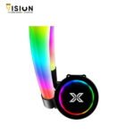 ⁦XIGMATEK Neon Aqua 240 ARGB AIO LIQUID CPU COOLER⁩ - الصورة ⁦5⁩