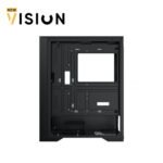 ⁦XIGMATEK LUX S BLACK Mid Tower 4fan⁩ - الصورة ⁦2⁩