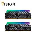 XPG SPECTRIX D41 RGB Memory16GB 2x8GB DDR4 3200MHz Grey Heatsink