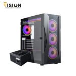 Xander Velox ARGB Mid Tower Case + Power Supply 80 Plus White 600W