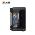 ⁦Xigmatek Cubi Argb Super Tower Case⁩ - الصورة ⁦3⁩