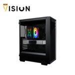 ⁦Xigmatek LUX G Shadow – PC Case Medium Tower ATX⁩ - الصورة ⁦4⁩
