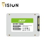 ⁦Acer SA100 120GB 3D NAND SATA 2.5 inch Internal SSD⁩ - الصورة ⁦3⁩