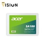 Acer SA100 480GB SATA lll SSD 3D NAND flash memory IC, market-proven controller, max read speed 560 MB/s