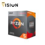 ⁦AMD Ryzen 5 4600G Processor 4.2GHZ 6 CORE AM4⁩ - الصورة ⁦2⁩