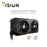 ⁦ASUS GeForce RTX 2060 Overclocked 6G GDDR6 Dual-Fan EVO Edition⁩ - الصورة ⁦3⁩