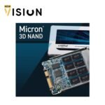 ⁦Crucial MX500 1TB 3D NAND SATA 2.5 Inch Internal SSD⁩ - الصورة ⁦4⁩