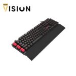⁦Redragon K505 RGB LED Backlit Gaming Keyboard⁩ - الصورة ⁦4⁩