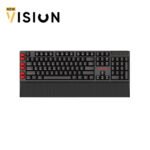 ⁦Redragon K505 RGB LED Backlit Gaming Keyboard⁩ - الصورة ⁦3⁩