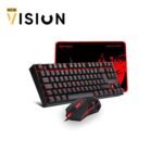 Redragon K552-BA-2 Mechanical Gaming Keyboard and Mouse Combo Large Mouse Pad