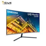 ⁦SAMSUNG UR59C 32 INCH 60HZ 4MS 4K ‎3840×2160‎ ‎VA 1500R 103 sRGB CURVED Monitor⁩ - الصورة ⁦2⁩