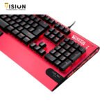 ⁦TechnoZone E 14 Gaming Mechanical Keyboard Blue Switch⁩ - الصورة ⁦2⁩