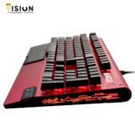 ⁦TechnoZone E 14 Gaming Mechanical Keyboard Blue Switch⁩ - الصورة ⁦5⁩