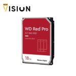 ⁦WD Red Pro WD181KFGX 18TB 7200 RPM 512MB Cache SATA 6.0Gb/s 3.5" Internal Hard Drive⁩ - الصورة ⁦2⁩