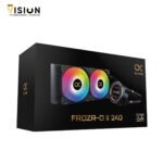 ⁦XIGMATEK FROZR-O II 240 ARGB AIO LIQUID CPU Cooler⁩ - الصورة ⁦2⁩