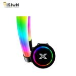 ⁦XIGMATEK LIQUID COOLER NEON AQUA 360 PUMP ARGB AIO⁩ - الصورة ⁦4⁩