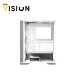 ⁦XIGMATEK LUX S Arctic Mid Tower Case⁩ - الصورة ⁦2⁩