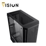 ⁦XIGMATEK Master X Gaming MID-TOWER CASE + 600W Psu 80plus + 4FAN ARGB⁩ - الصورة ⁦2⁩