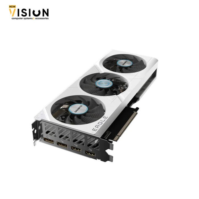 GIGABYTE GeForce RTX 4060 Ti Eagle OC ICE 8G Graphics Card, 3X WINDFORCE Fans, 8GB 128-bit GDDR6, GV-N406TEAGLEOC ICE-8GD Video Card - Image 3