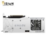 ⁦Gigabyte GeForce RTX 4060 EAGLE OC ICE 8G Graphic Card - White⁩ - الصورة ⁦4⁩