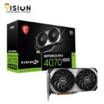 MSI GeForce RTX 4070 SUPER 12G VENTUS 2X OC Black Graphic Card