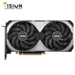 ⁦MSI GeForce RTX 4070 SUPER 12G VENTUS 2X OC Black Graphic Card⁩ - الصورة ⁦3⁩