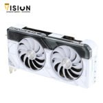 ⁦ASUS Dual GeForce RTX™ 4070 White OC Edition 12GB GDDR6X PCIe 4.0, 12GB GDDR6⁩ - الصورة ⁦2⁩
