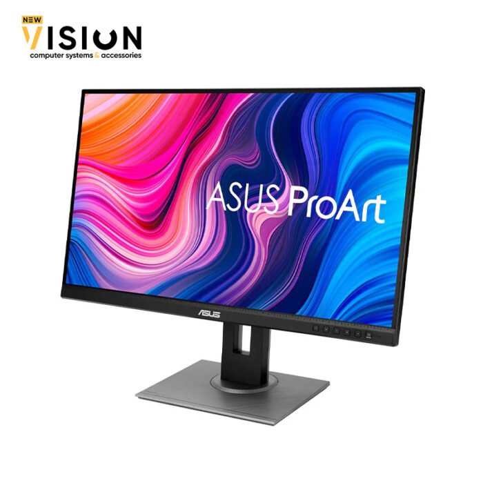 ⁦ASUS ProArt Display PA278QV 27 INCH WQHD 75Hz (2560 x 1440) Monitor, IPS, 5MS, DisplayPort HDMI DVI-D Mini DP⁩ - الصورة ⁦4⁩