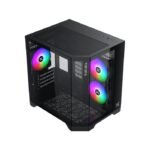 ⁦Xigmatek Cubi M ARGB +X-Power 600W 80 Plus White Mid Tower Case⁩ - الصورة ⁦5⁩