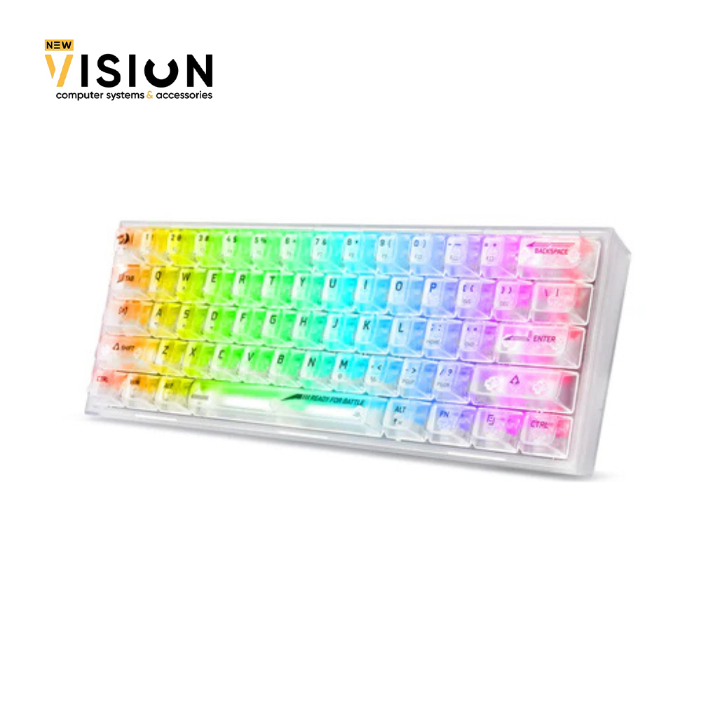 Untitled design (6) Redragon K617CT-RGB 60% Wired RGB Gaming Keyboard - الصورة 1