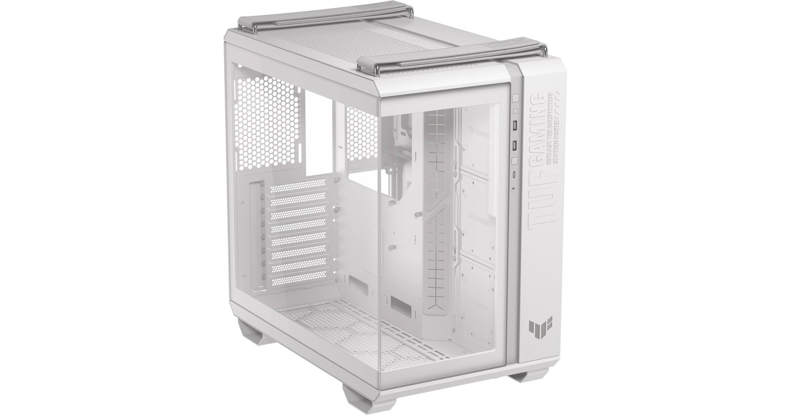 ⁦TUF Gaming GT502 Horizon ARGB WHITE⁩ - الصورة ⁦3⁩