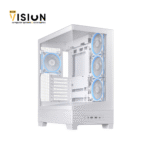 The ASUS A31 ATX white case