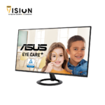 ASUS VZ27EHF Eye Care Gaming Monitor – 27 inch Full HD (1920 x 1080), IPS, Frameless, 100Hz, Adaptive-Sync, 1ms MPRT, HDMI, Low Blue Light, Flicker Free, Wall Mountable