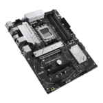 ⁦AMD B650 ATX motherboard with DDR5, PCIe 5.0 M.2 support, Realtek 2.5Gb Ethernet, DisplayPort, HDMI®, SATA 6 Gbps, USB 3.2 Gen 2 Type-C®, front USB 3.2 Gen 1 Type-C®, BIOS FlashBack™, USB4® Support and Aura Sync support⁩ - الصورة ⁦5⁩