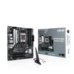 ⁦AMD B650 Micro-ATX motherboard, DDR5, PCIe 5.0 M.2 support, Realtek 2.5Gb Ethernet, Wi-Fi 6, DisplayPort, VGA, HDMI®, SATA 6 Gbps, USB 3.2 Gen 2 ports, front USB 3.2 Gen 1 Type-C®, BIOS FlashBack™, Aura Sync⁩ - الصورة ⁦6⁩