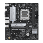 ⁦AMD B650 Micro-ATX motherboard with DDR5, PCIe 5.0 M.2, 2.5Gb Ethernet, HDMI™, VGA, rear USB 3.2 Gen 2, front USB 3.2 Gen 1 Type-C®, BIOS FlashBack™, Aura Sync⁩ - الصورة ⁦5⁩