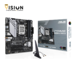 AMD B650 Micro-ATX motherboard, DDR5, PCIe 5.0 M.2 support, Realtek 2.5Gb Ethernet, Wi-Fi 6, DisplayPort, VGA, HDMI®, SATA 6 Gbps, USB 3.2 Gen 2 ports, front USB 3.2 Gen 1 Type-C®, BIOS FlashBack™, Aura Sync