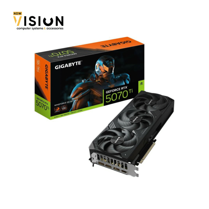 ⁦GeForce RTX™ 5070 Ti EAGLE OC SFF 16G⁩ - الصورة ⁦1⁩