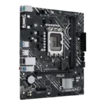 ⁦Intel® H610 (LGA 1700) micro-ATX motherboard with DDR4, PCIe 4.0, M.2 slot, Realtek 1 Gb Ethernet, D-Sub, USB 3.2 Gen 1 ports, SATA 6 Gbps⁩ - الصورة ⁦2⁩