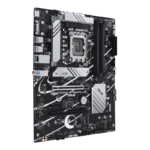 ⁦ASUS Prime B760-PLUS, an Intel® B760 LGA 1700 ATX motherboard with PCIe 5.0, three PCIe 4.0 M.2 slots, DDR5, Realtek 2.5Gb Ethernet, DisplayPort, VGA, HDMI™, SATA 6 Gbps, USB 3.2 Gen 2x2 Type-C®, front USB 3.2 Gen 1 Type-C®, Thunderbolt™ (USB4®) support, Aura Sync⁩ - الصورة ⁦3⁩