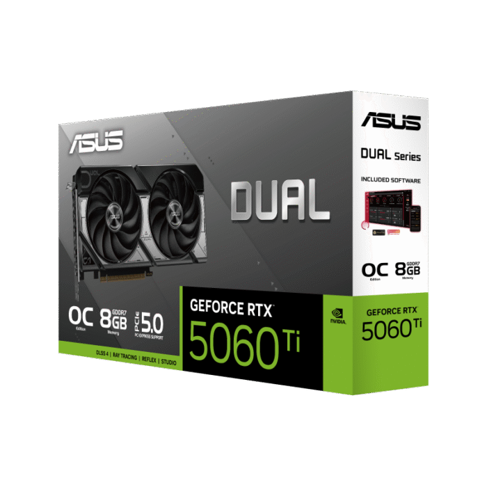 ⁦ASUS Dual GeForce RTX™ 5060 Ti 8GB GDDR7 OC Edition⁩ - الصورة ⁦4⁩