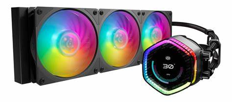 OIP (3) CPU Cooler Cooler Master MasterLiquid 360 Atmos Stealth - الصورة 1