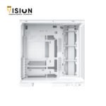 ⁦XIGMATEK Aqua 7 Arctic Argb BTF 8 Fan ARGB Pwm EATX Type C Super Tower Case⁩ - الصورة ⁦4⁩