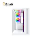 ⁦XIGMATEK Aqua 7 Arctic Argb BTF 8 Fan ARGB Pwm EATX Type C Super Tower Case⁩ - الصورة ⁦3⁩