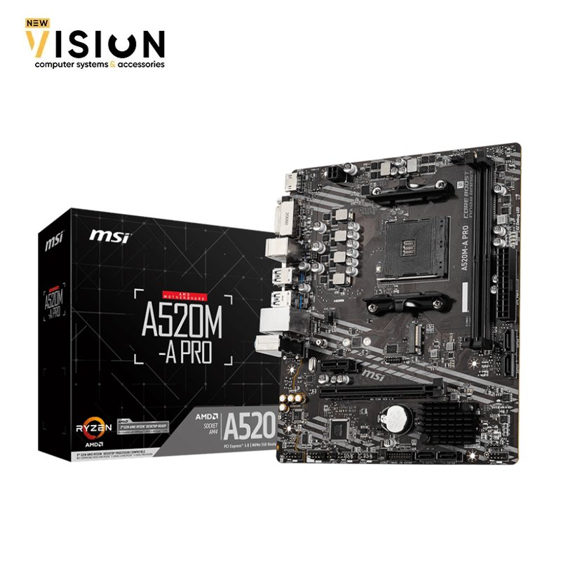 MSI A520M APRO DDR4 MSI A520M APRO DDR4 - الصورة 1