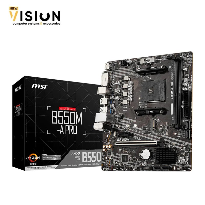 MSI B550M A PRO DDR4 MSI B550M A PRO DDR4 - الصورة 1